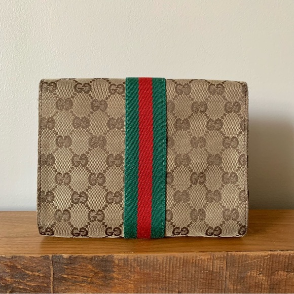 Canvas Clutch Cosmetic Bag Pouch - Picture 2 of 10